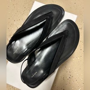 SOLD The Row Black Fray Sandals 9.5 39.5